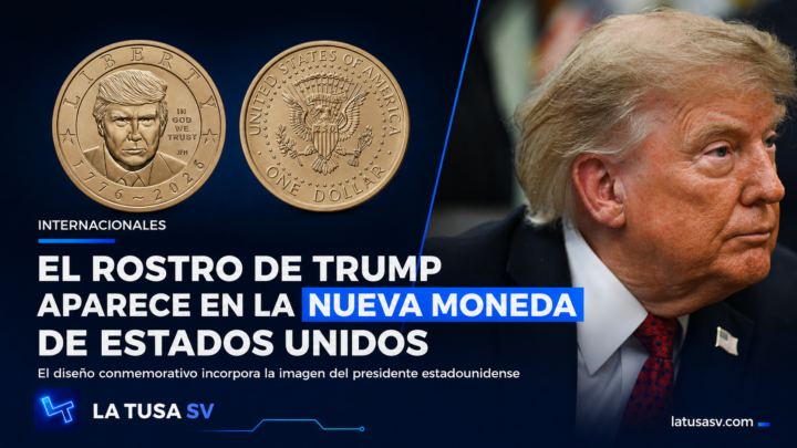 Moneda de Trump: el dólar de Estados Unidos con el rostro del presidente